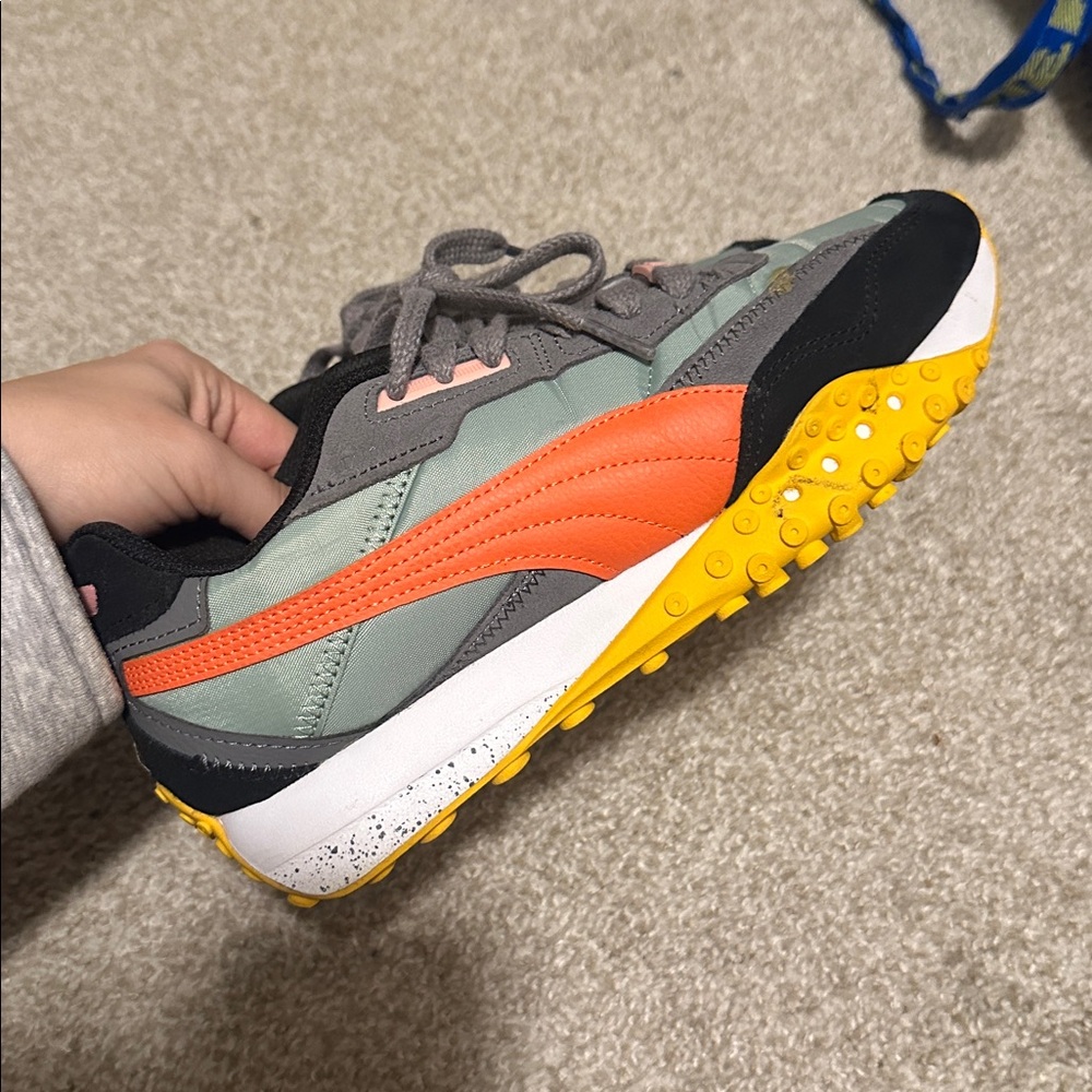 Women's Puma Blacktop Riders Sneakers - Picture 5 of 6